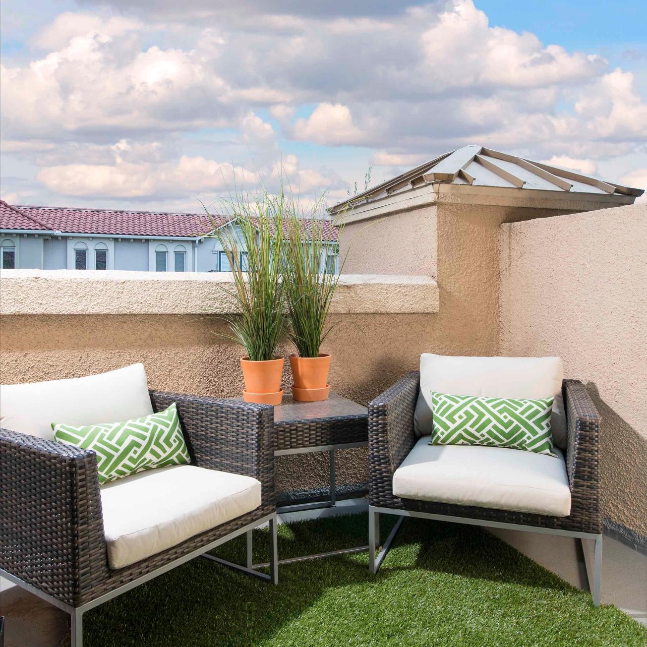 Outdoor Sitting on Patio